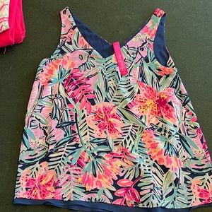 Lilly Pulitzer reversible blouse